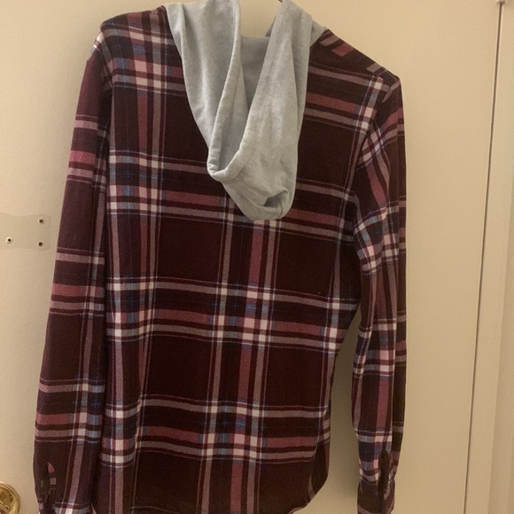 Flannel Hoodie - Picture 2 of 4